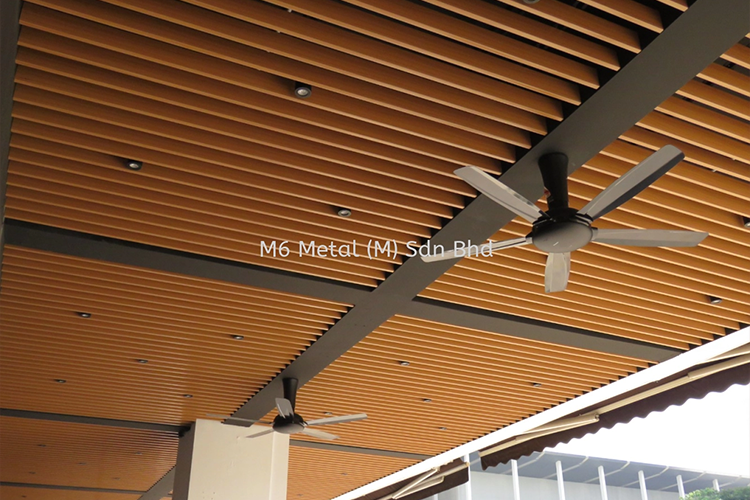 Aluminium Baffle Ceiling